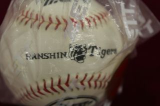 Hanshin Tigers Zett Baseball Facotry Team Ball Japan