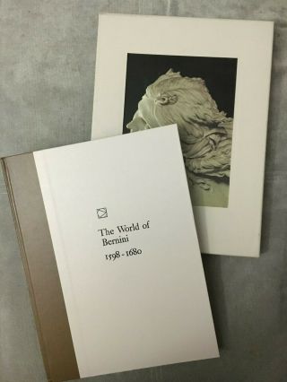 Vintage The World Of Bernini Hardcover By Time Life Books Library Art Series