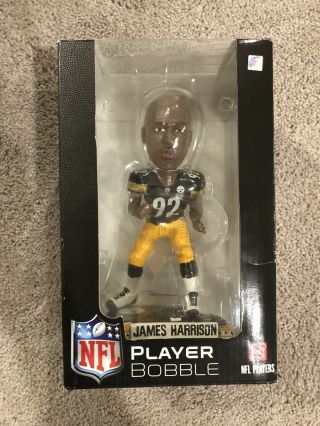 Steelers James Harrison Forever Collectibles Limited Edition Bobblehead W/ Box