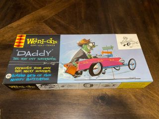 1963 Hawk Weird - Ohs Daddy Model Kit Complete Mib Hot Rod C9 Box
