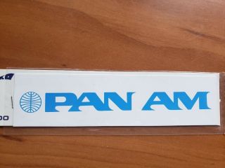 Pan Am Brochures Map Pan Am World Port Sticker Pa Shuttle Post Card