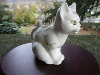 Vintage Ceramic Porcelain Enesco Cat Creamer 2402 - Japan 5.  25” X 4.  25”