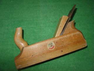 Vintage Wooden Hand Plane Horn Plane Woodworking Plane Made In Czechoslovakia