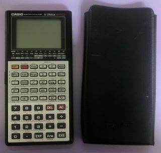Vintage Casio Fx - 7000g Scientific Graphing Calculator W/ Case -
