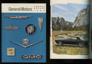 1962 General Motors Annual Report 48 Pages Illustrated