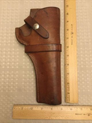 Vintage George Lawrence Holster 25 M6 With Snap Leather Portland Oregon Usa