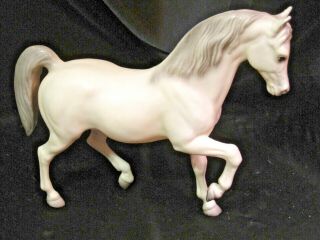 Vintage Breyer Horse 7 Prince Family Arabian Stallion Fas Alabaster Matte 1970s