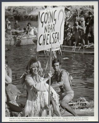 Judy Geeson Party Girl Hammerhead Vintage Photo 1968 British Film Sexy Actress