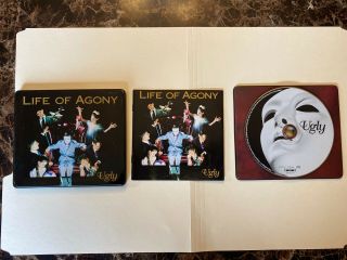 Life Of Agony Vintage “ugly” Cd 1995 W/collectible Metal Case From Germany