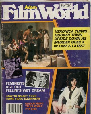 Adam Film World 1981 Volume 8 7 Adults Only