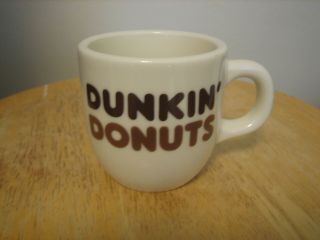 Vintage Rego Dunkin Donuts Coffee Cup Mug Restaurant Ware E 997 - 41 2