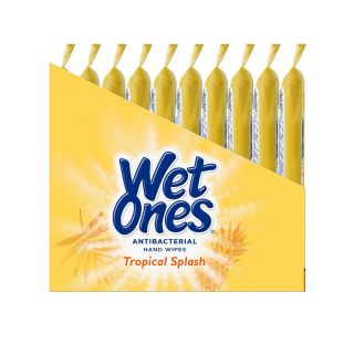 30 Packs Wet Ones Tropical Splash Kills 99.  9 30 X 20 Total 600 Ct