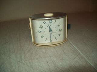Vintage Sears Roebuck Electric Alarm Clock Model 7178 With Snooze