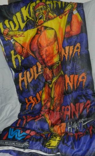 Vintage Hulk Hogan Hulkamania 1991 Titan Sports Wwf Child 