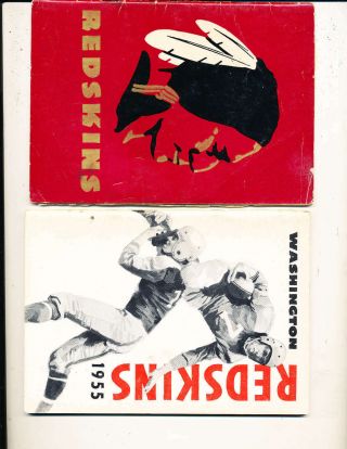 1955 Washington Redskins Football Guide (only Listed)