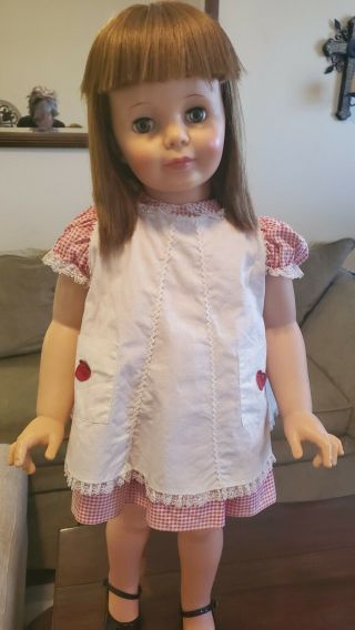 Vintage Patti Playpal Auburn Ideal Doll G - 35 Dress