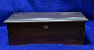 Antique Mermod Freres Swiss Cylinder Music Box Crank Wind Six Airs Jacot & Sons 3