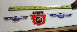 Vintage Ford Thunderbird Jacket / Racing Suit Patch