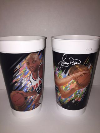 1992 McDonald ' s USA Basketball Dream Team Cups - Complete Set of 10 2