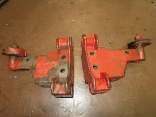 Ih Farmall F20 Front Cultivator Mounting Brackets Antique Tractor