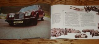 1977 Rolls Royce Silver Shadow II Sales Brochure 77 2