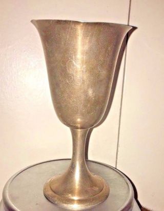 Vintage Alvin S - 249 Sterling Silver Hollow Ware Wine Goblets Cup
