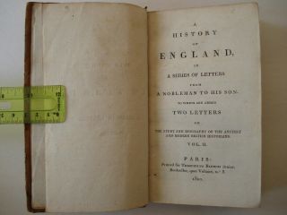 Antique Book - History Of England Vol Ii - 1802
