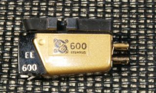 Vintage Stanton Gold 600 Stereo Phono Cartridge With Ee600 Stylus