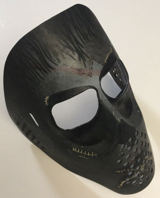 Vintage 1985 Paintball Face Mask Full Face Shield Custom Horror Painted