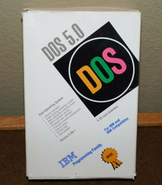 Vintage Dos 5.  0 Disk Operating System Base Ibm & Compatibles (ver 5.  00.  1) 5.  25