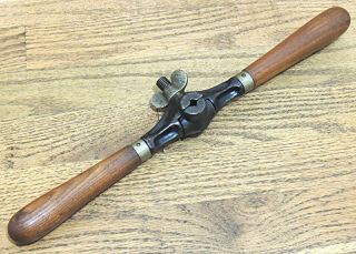 Millers Falls Co.  No.  3 Rogers Patent T - Auger Handle - Antique Hand Tool - Drill - Bit