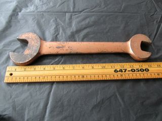 Vintage Armstrong 40 1 - 5/8 X 1 - 1/4 " In.  Inch Open End Wrench Weighs 5 Pounds