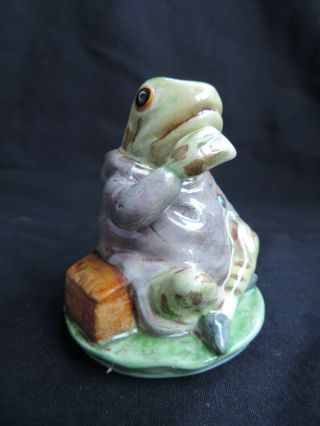 Vintage Beatrix Potter Mr.  Jeremy Fisher Figurine Beswick England 1950 3