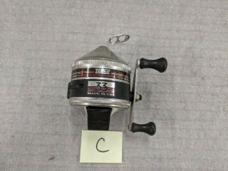 Vintage Zebco 33 Spincast Fishing Reel,  Made In Usa Great C