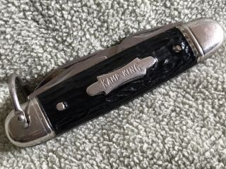 Imperial Kamp - King Pocket Knife 4 Blade Vintage Camper/scout