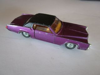 Vintage Dinky Toys 175 Cadillac Eldorado Purple Diecast