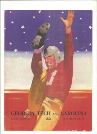 9/29/45 Georgia Tech Vs.  North Carolina Football Program