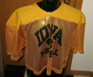 Vintage University Of Iowa Hawkeyes Football Don Alleson Mesh Jersey Xxl