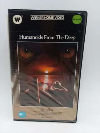 Humanoids From The Deep Beta Betamax Vintage 1980s Horror Not Vhs Barbara Peters