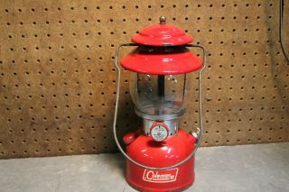Vintage Coleman Red 200a Lantern 2 - 1972