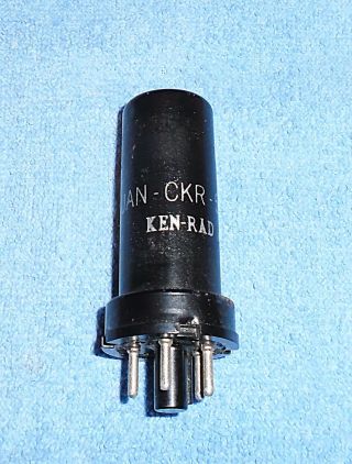 1 Nos Ken - Rad Jan Ckr 5w4 Radio Vacuum Tube - Vintage Vt - 97 Full - Wave Rectifier