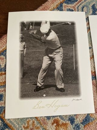 Ben Hogan Swing Sequence Poster Art