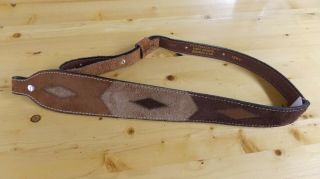 Vintage Torel 8910 Rifle Sling Split Cowhide Leather Made In Usa