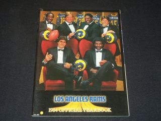 1984 Los Angeles Rams Official Football Yearbook - Great Photos - L 1553