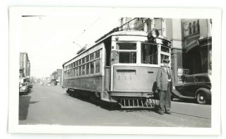 Evansville & Ohio Valley Ky Evansville In Trolley Downtown 1938 Photo