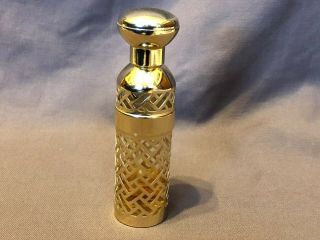 Vintage Shalimar Perfume Bottle And Guerlain Holder