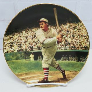 Roger Hornsby The.  424 Season The Legends Of Baseball Collectors Plate 1993
