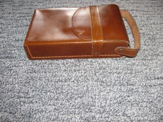 Vintage Leather Carrying Case for Polaroid SX - 70 Cameras 3