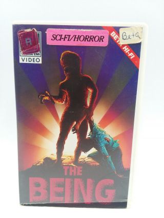 The Being Beta Betamax Vintage 1980s Horror Jackie Kong Martin Landau Not Vhs