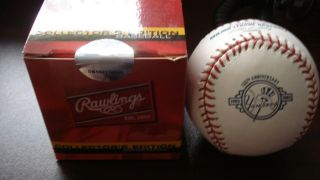 1903 - 2003 100th Anniversary York Yankees Official Rawlings Baseball & Box